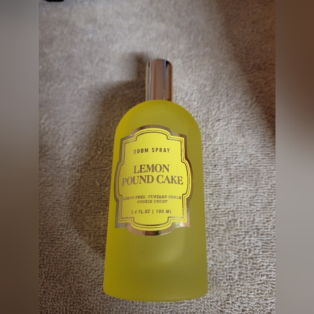 Lemon Pound Cake Hand Soap and Room Spray